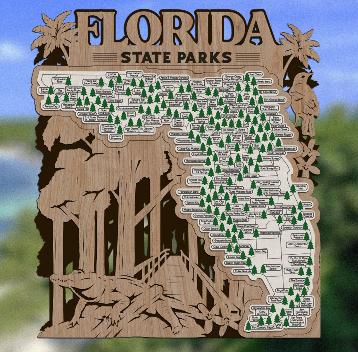 Florida State Park Map
