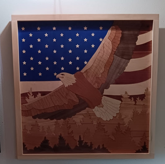 Flying Eagle Wall Art