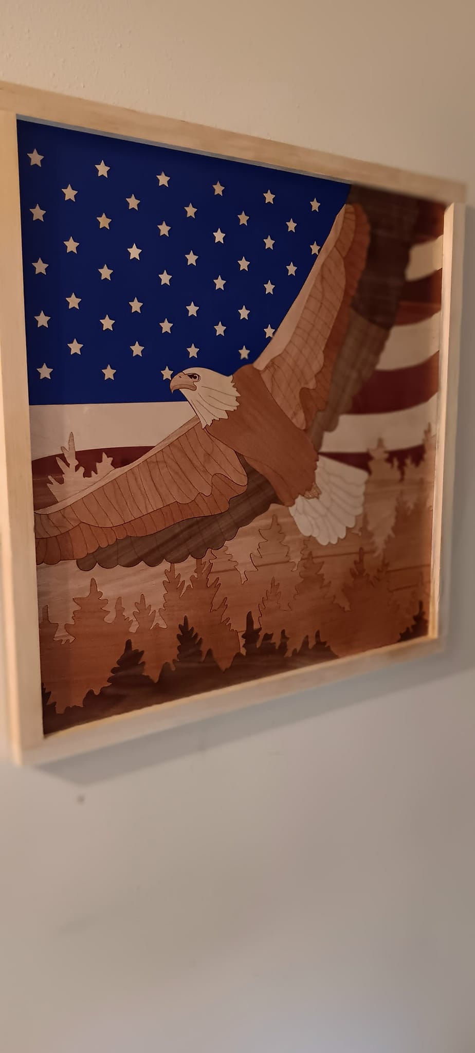 Flying Eagle Wall Art