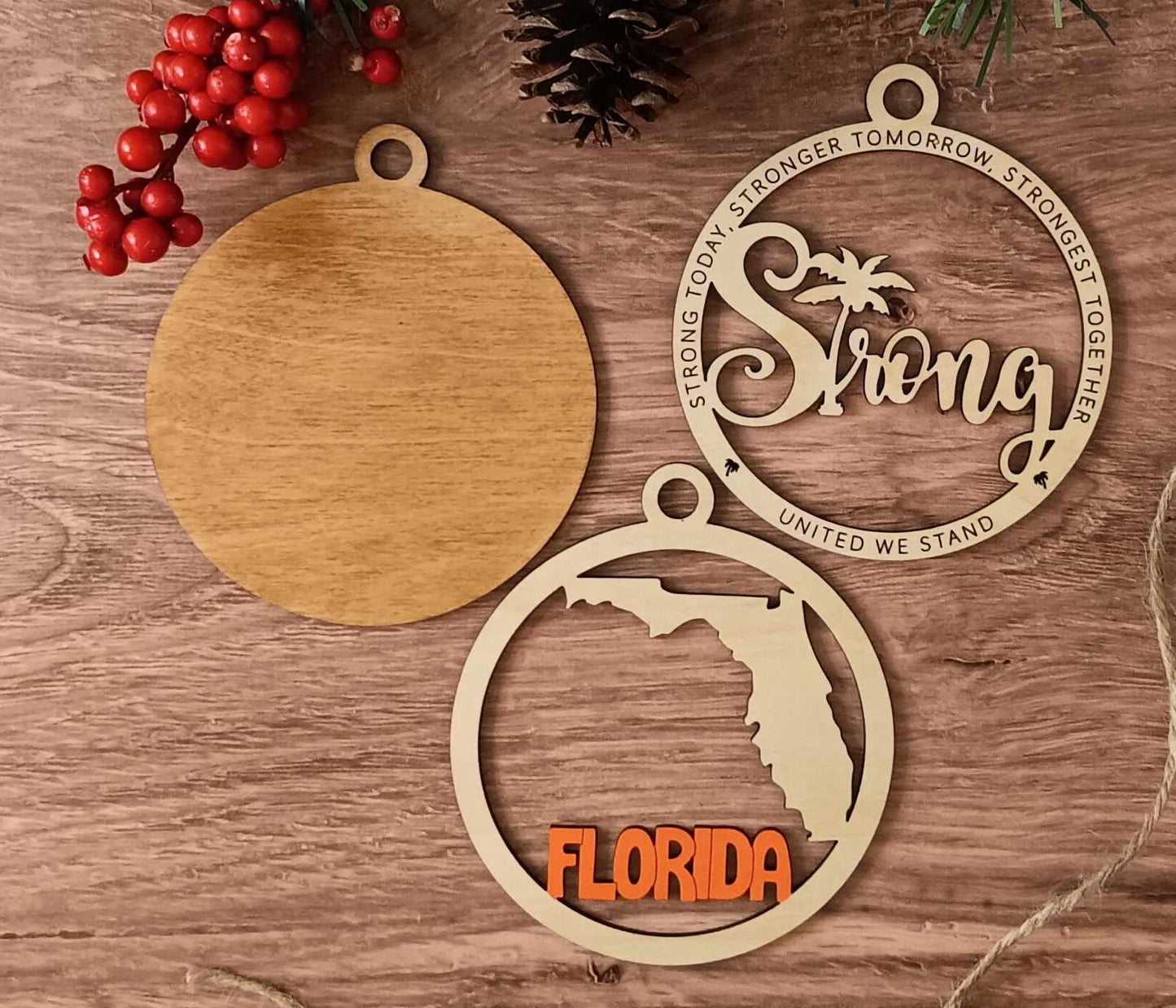 Hurricane Fundraiser Ornaments