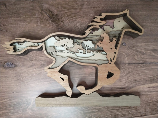 Multi Layered Horse