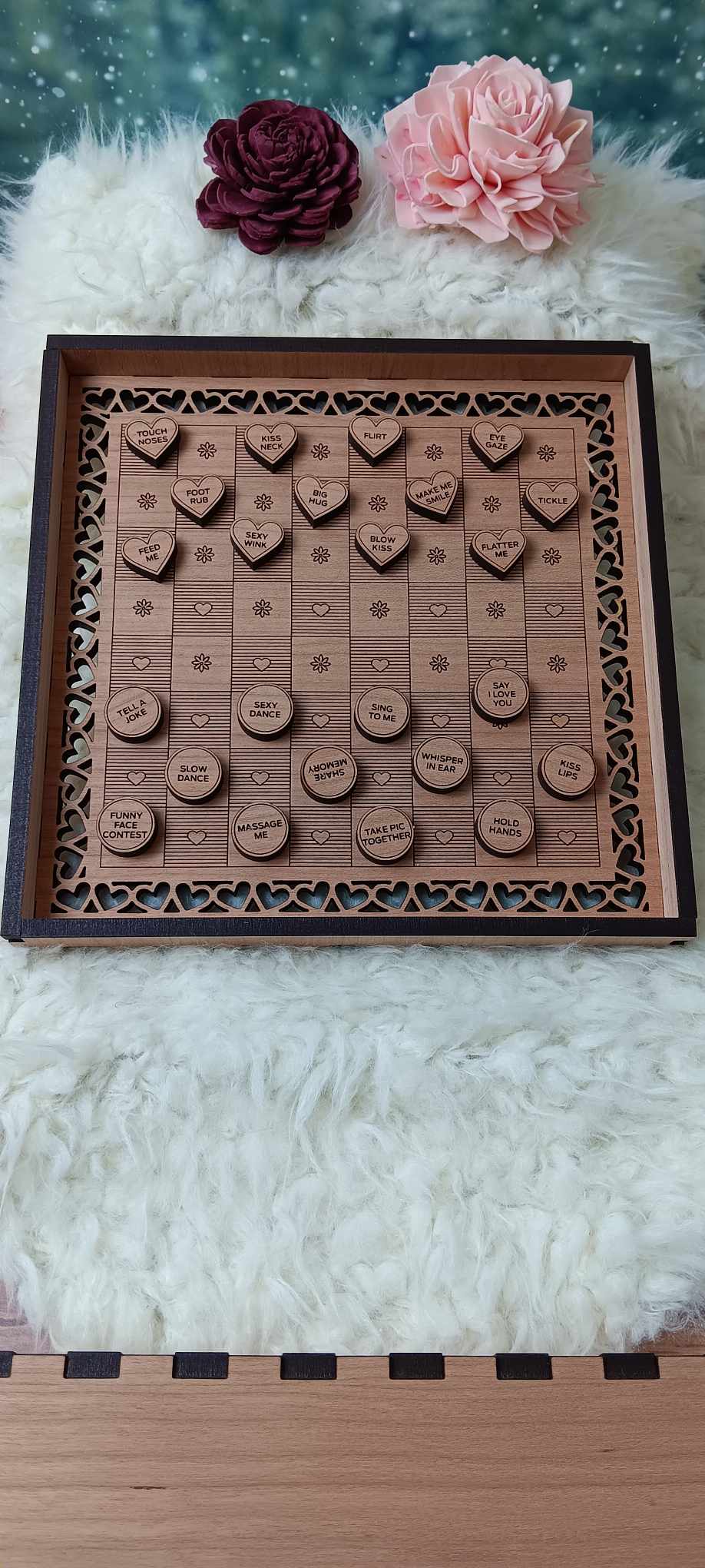 Lover's Checkers Game
