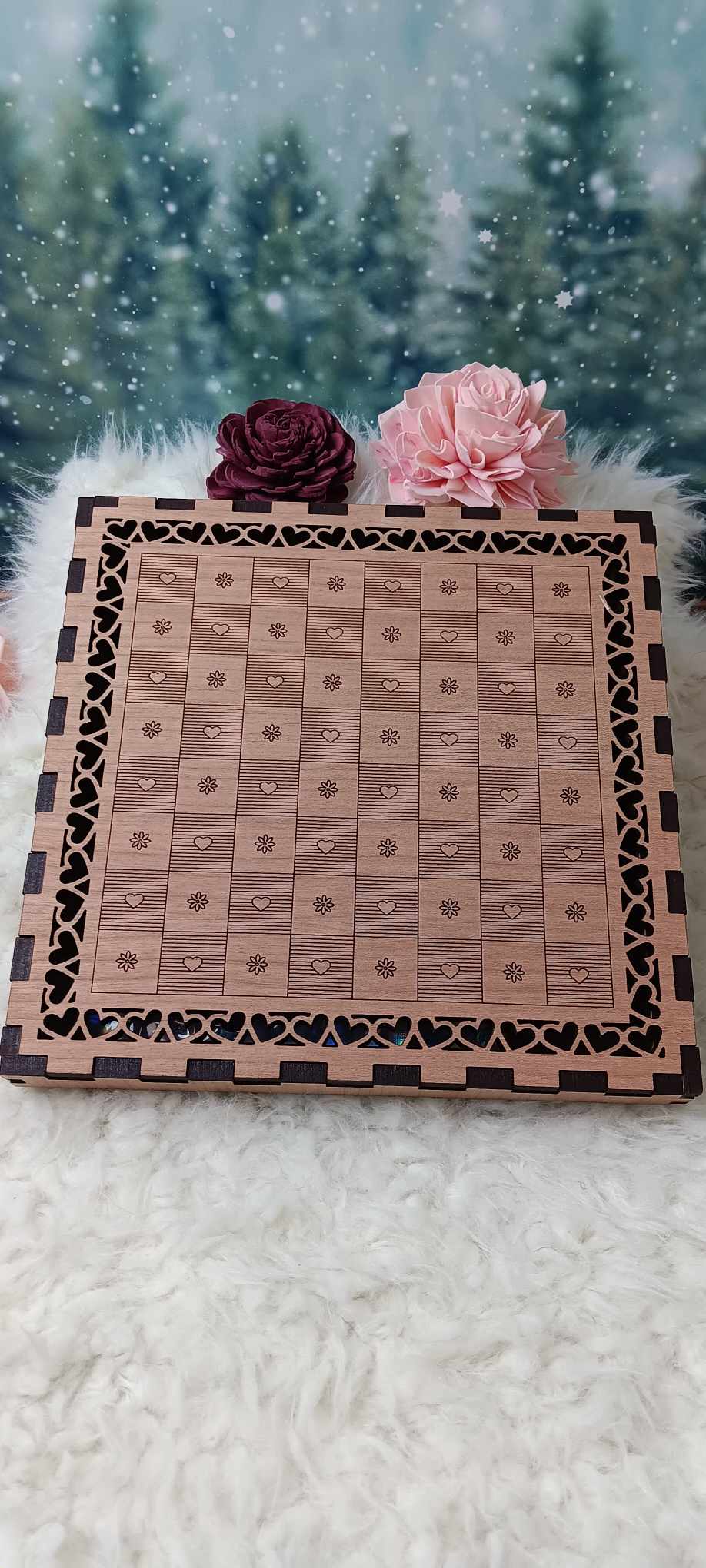 Lover's Checkers Game