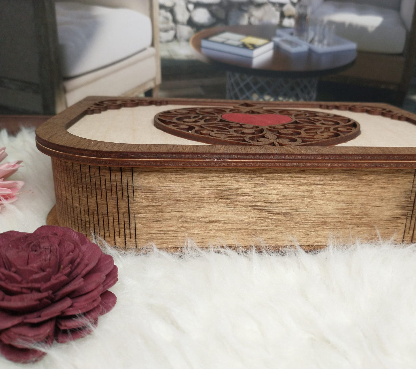 Valentine's Jewelry & Trinket Box