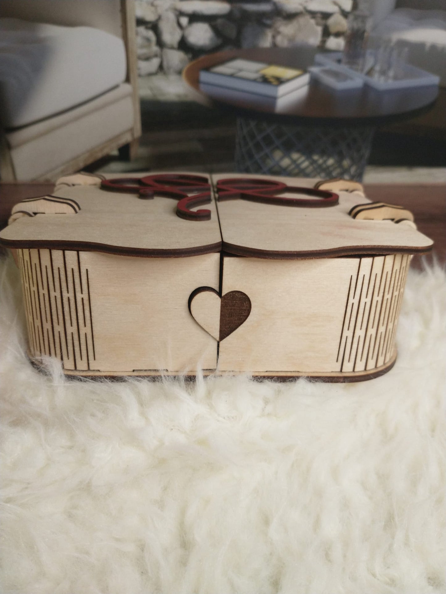 Small Jewelry Box with Dividers