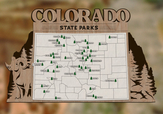 Colorado State Park Map
