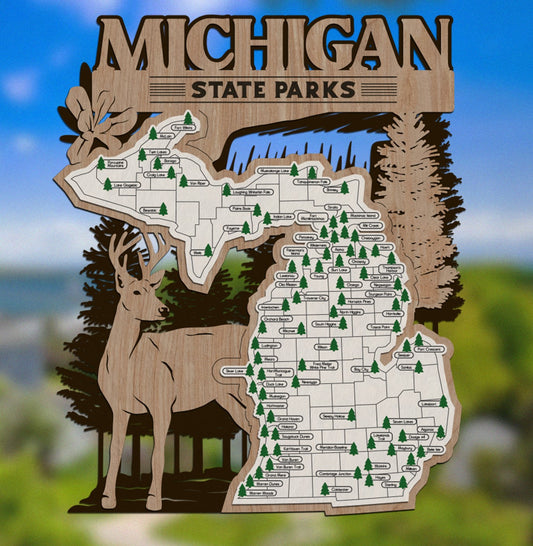 Michigan State Map