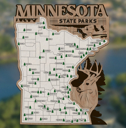 Minnesota State Park Map