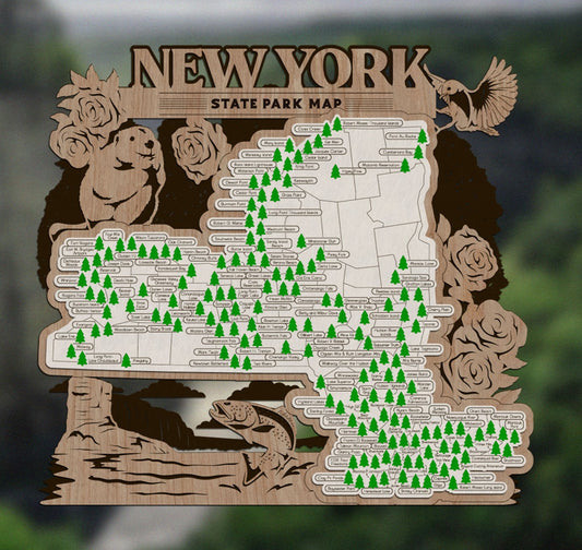 New York State Park Map