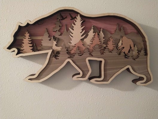 Multi Layered Bear