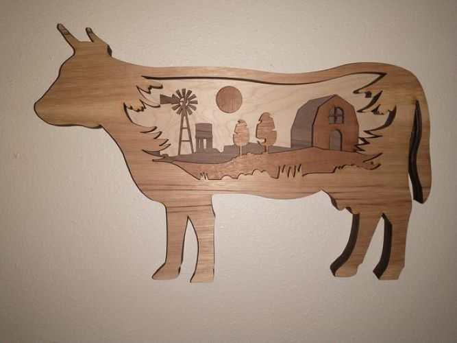 Multi Layered Cow