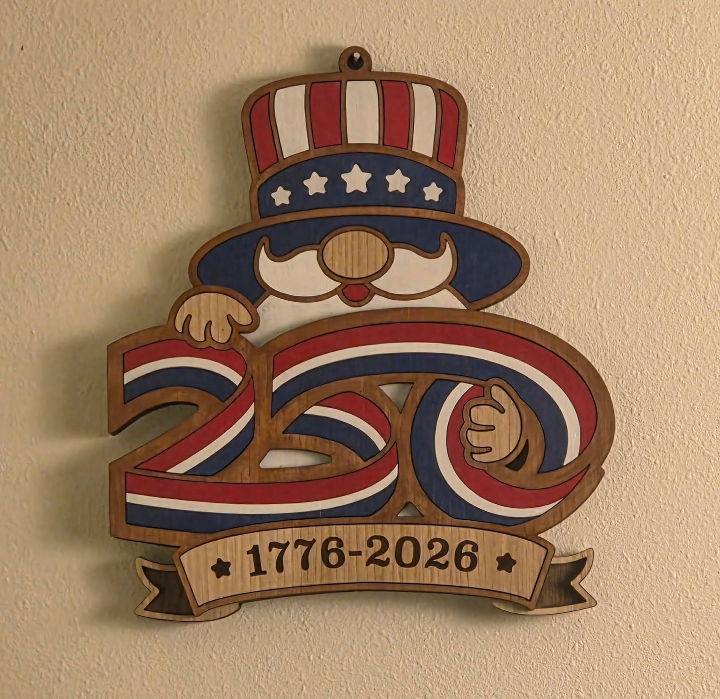 America’s 250th Birthday Patriotic Sign
