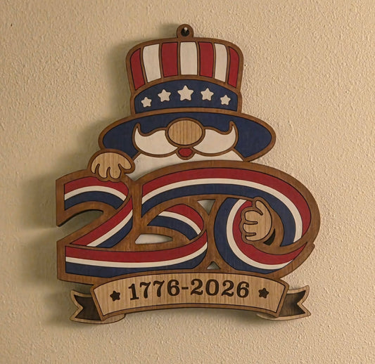 America’s 250th Birthday Patriotic Sign