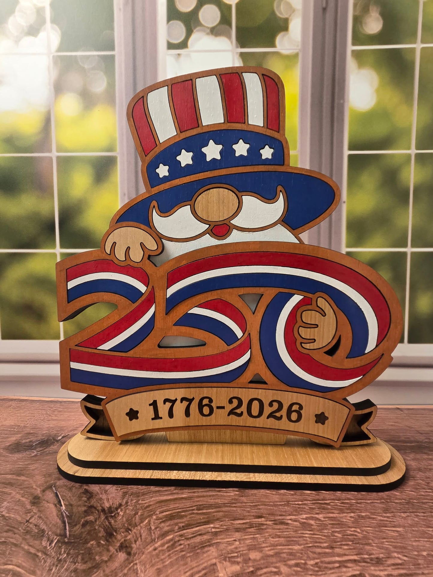America’s 250th Birthday Patriotic Sign