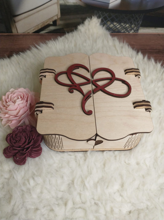 Small Jewelry Box with Dividers