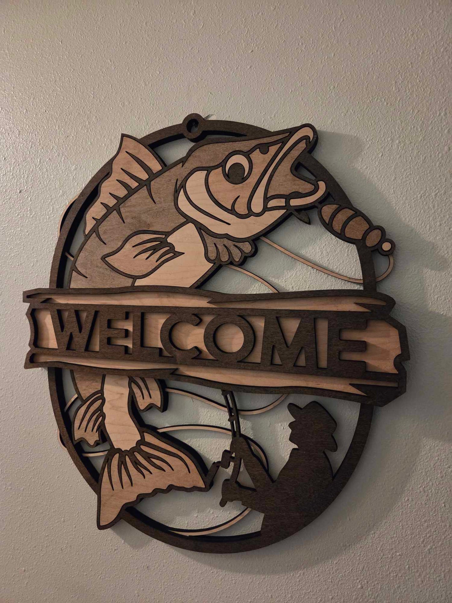 Walleye Welcome Sign