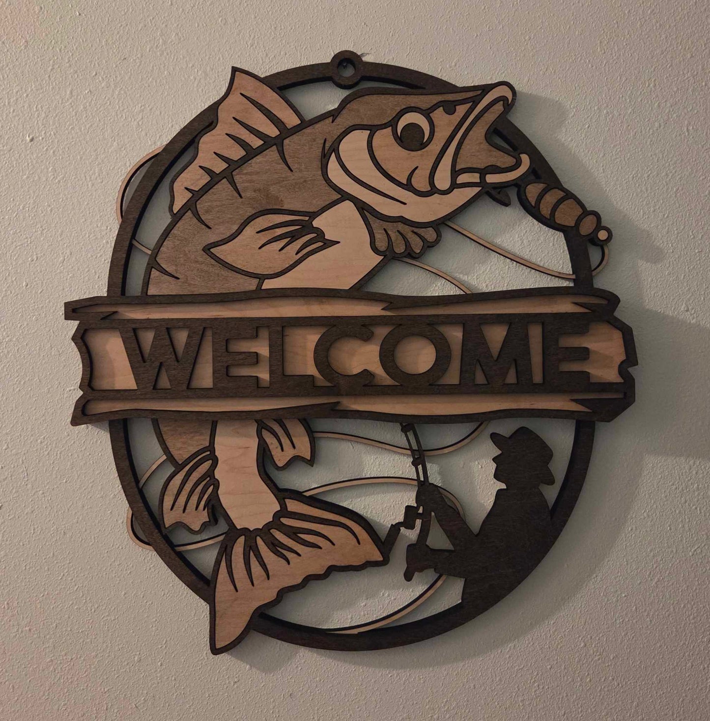 Walleye Welcome Sign