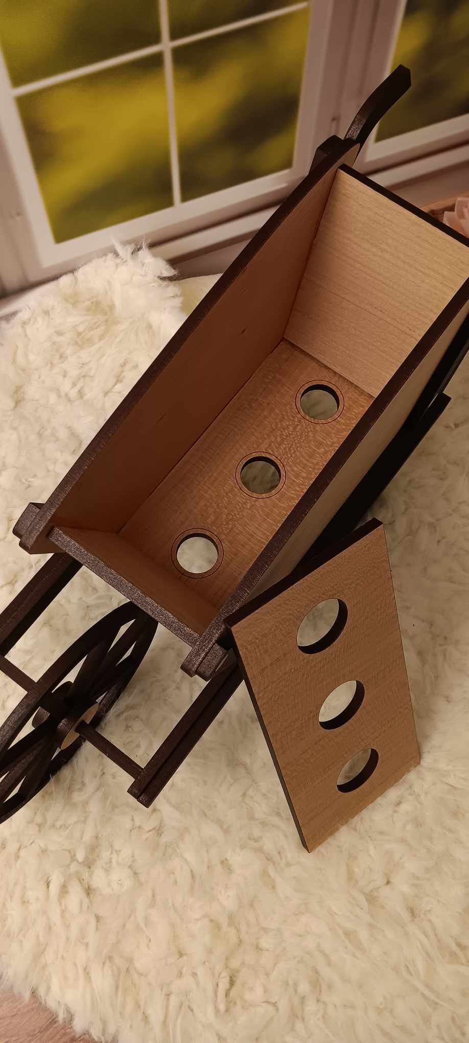 Rustic Wheelbarrow Propagation Station